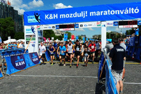 22. K&H mozdulj! maraton- és félmaratonváltó